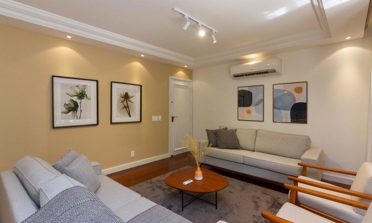 Apartamento Tabas - Espacoso Ape No Leblon - Lb0005 *